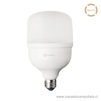 AMPOLLETA LED ALTA POTENCIA 40W E27 - BLANCO NEUTRO (4000K)