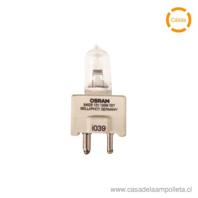 AMPOLLETA BIPIN TUBULAR 12V 100W 64628 GY9,61