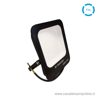PROYECTOR LED PLANO 100W IK - BLANCO FRÍO (6500K) - STANFORD