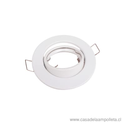 FOCO EMBUTIDO MOVIL SIMPLE PARA DICROICO BLANCO - FARETTO