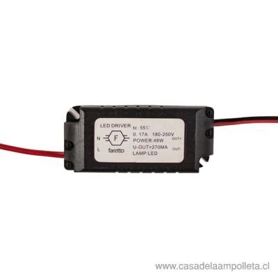 DRIVER PARA PANEL LED 48W - FARETTO1