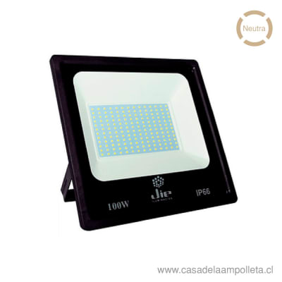 PROYECTOR LED PLANO 100W - BLANCO NEUTRO (4000K)1