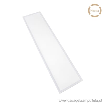 PANEL LED 120X30 EMBUTIDO 48W - BLANCO NEUTRO (4000K)1