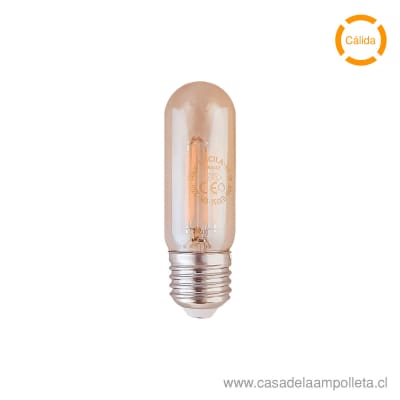 AMPOLLETA LED TUBULAR 4W DIMERIZABLE - BLANCO CÁLIDO (2200K)1