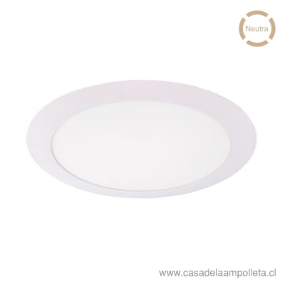 PANEL LED REDONDO EMBUTIDO 24W - BLANCO NEUTRO (4000K) - WANT1