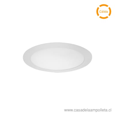PANEL LED REDONDO EMBUTIDO 6W - BLANCO CÁLIDO (3000K) - LUMEX