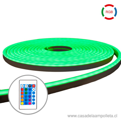 CINTA LED 3535 12V 5 METROS (INCLUYE DRIVER) - RGB1