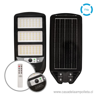 LUMINARIA PUBLICA LED PEATONAL SOLAR 150W S02 - BLANCO FRÍO (6500K)1