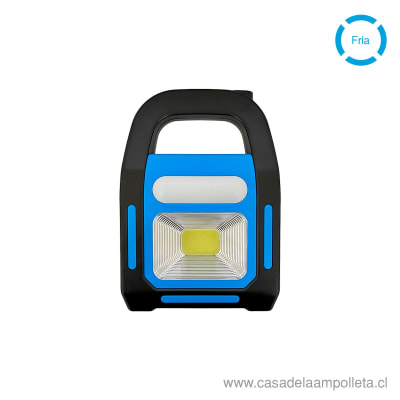 LINTERNA LED RECARGABLE USB / SOLAR 50W1