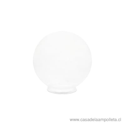 GLOBO DE VIDRIO TRANSPARENTE PARA FAROL 16CM1