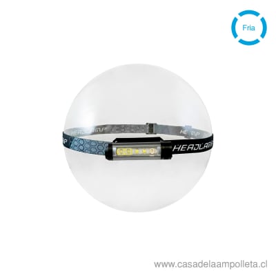 LINTERNA LED FRONTAL LED RECARGABLE USB-C CON IMÁN