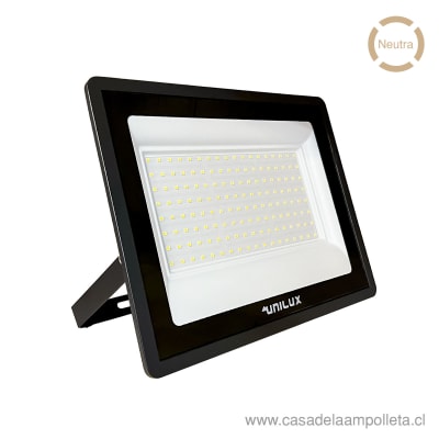 PROYECTOR LED PLANO 100W - BLANCO NEUTRO (4000K) - UNILUX