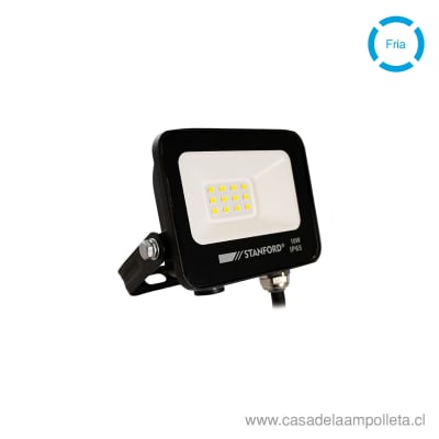 PROYECTOR LED PLANO 10W WS - BLANCO FRÍO (6500K) - STANFORD