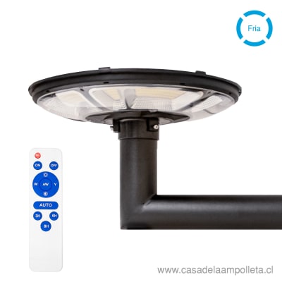 PAGODA LED SOLAR IP65 150W CON CONTROL REMOTO - BLANCO FRÍO (6500K)1