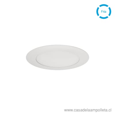 PANEL LED REDONDO EMBUTIDO 6W - BLANCO FRIO (6500K) - UNILUX