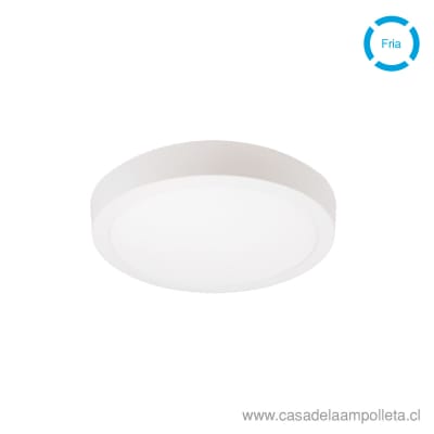 PANEL LED REDONDO SOBREPUESTO 12W - BLANCO FRIO (6500K)1