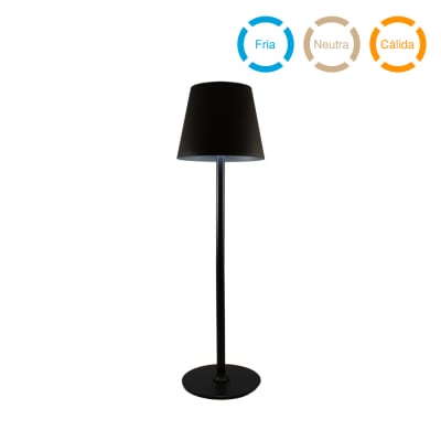 LÁMPARA ESCRITORIO LED 2W NEGRA  - BLANCO CÁLIDO, NEUTRO Y FRÍO
