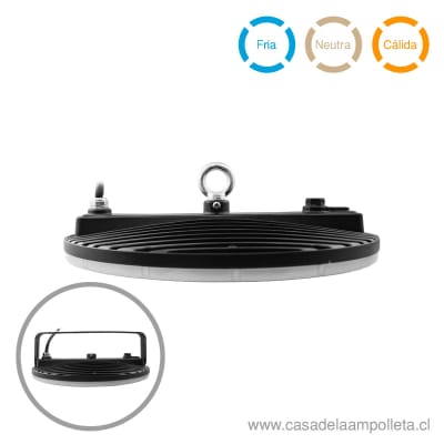 CAMPANA LED UFO 100W - BLANCO CÁLIDO, NEUTRO Y FRÍO1