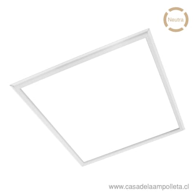 MARCO LUMINOSO LED 60X60 EMBUTIDO 48W - BLANCO NEUTRO (4000K)1
