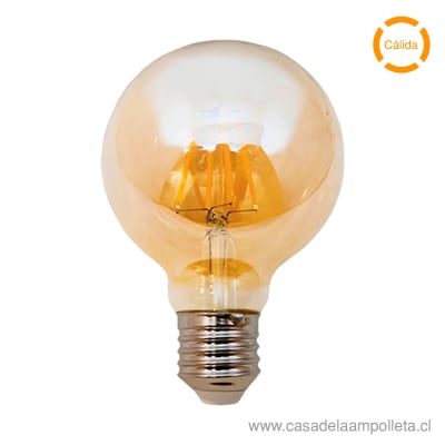 AMPOLLETA LED VINTAGE GLOBO G125 11W - BLANCO CÁLIDO (2500K)1