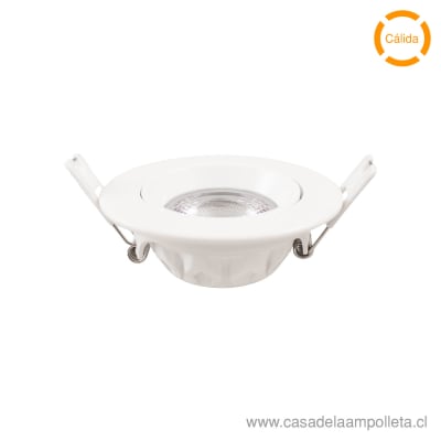 FOCO DOWNLIGHT LED 6W BLANCO CÁLIDO (3000K)1