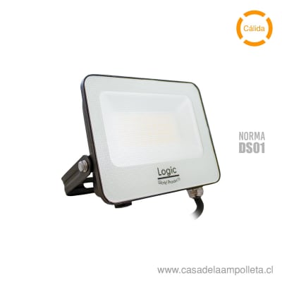 PROYECTOR LED PLANO 30W DS01 - BLANCO CÁLIDO (1700K) - LOGIC1