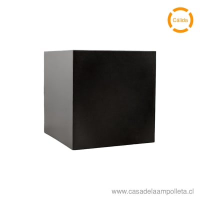 APLIQUE BIDIRECCIONAL REGULABLE LED INTEGRA 2x6W NEGRO - BLANCO CÁLIDO (3000K)