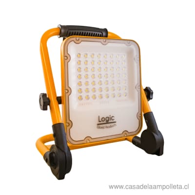 PROYECTOR LED RECARGABLE USB 30W - BLANCO FRÍO1