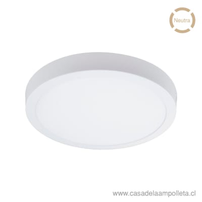 PANEL LED REDONDO SOBREPUESTO 18W - BLANCO NEUTRO
