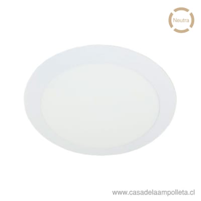 PANEL LED REDONDO EMBUTIDO 18W - BLANCO NEUTRO