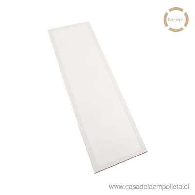 PANEL LED 120X30 EMBUTIDO 48W - BLANCO NEUTRO (4000K) - AVC1