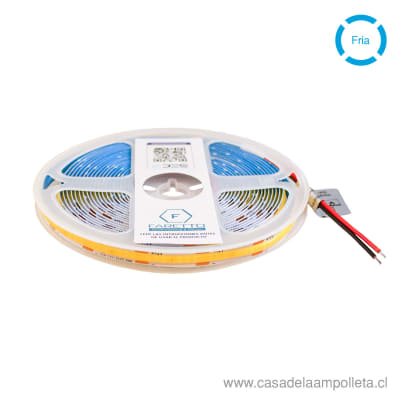CINTA LED 12V ROLLO 5MTS 30W 5050 - BLANCO FRIO (6000K)
