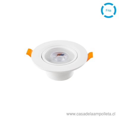 FOCO DOWNLIGHT LED 6,5W BLANCO FRIO (6500K) - AVC