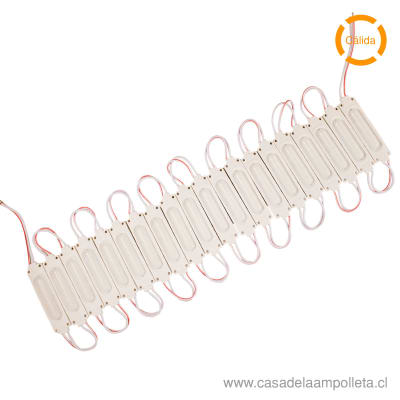 TIRA 20 CALUGAS LED 12V 20W - BLANCO CALIDO (3000K)1