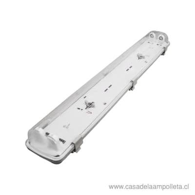 EQUIPO ESTANCO POLICARBONATO PARA TUBO LED 2X9W 60CM - STANFORD
