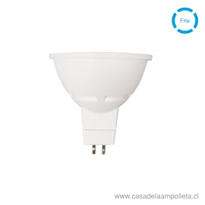 AMPOLLETA LED MR16 220V 5,5W - BLANCO FRÍO (6500K)1