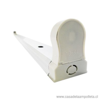 BASE PARA TUBO LED 120CM 1X18W - YU LUZ