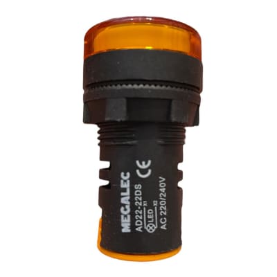 PILOTO LED AMARILLO 22MM1