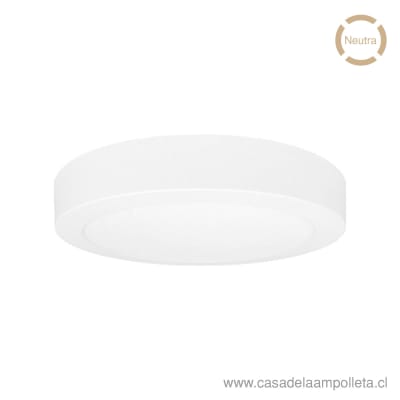 PANEL LED REDONDO SOBREPUESTO 18W - BLANCO NEUTRO (4000K)