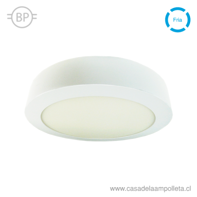 PANEL LED REDONDO SOBREPUESTO 18W - BLANCO FRÍO (6500K)