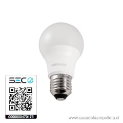 AMPOLLETA LED A60 9W - BLANCO FRÍO (6500K) - UNILUX