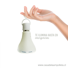 AMPOLLETA LED DE EMERGENCIA 11W - BLANCO FRÍO (6500K)
