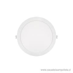 PANEL LED REDONDO EMBUTIDO 12W - BLANCO FRIO (6500K) - UNILUX