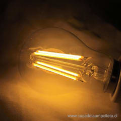 AMPOLLETA LED VINTAGE A60 8W - BLANCO CÁLIDO (2700K)