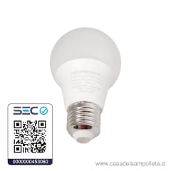 AMPOLLETA LED A60 9W - BLANCO FRÍO (6400K) - MEGABRIGHT