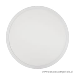 PANEL LED REDONDO SOBREPUESTO 24W - BLANCO FRIO (6500K) - UNILUX