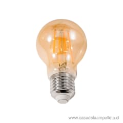 AMPOLLETA LED VINTAGE A60 8W - BLANCO CÁLIDO (2500K)