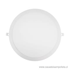 PANEL LED REDONDO EMBUTIDO 24W - BLANCO FRIO (6500K) - UNILUX