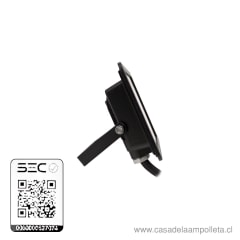 PROYECTOR LED PLANO 10W - BLANCO FRIO (6500K) - UNILUX