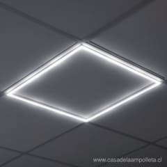 MARCO LUMINOSO LED 60X60 EMBUTIDO 48W - BLANCO FRÍO (6500K)